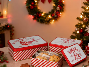 Christmas Cookie Tin: Festive and Practical Storage for Holiday Treats