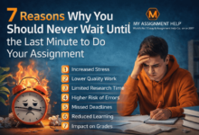 7 Reasons Why You Should Never Wait Until the Last Minute to Do Your Assignment